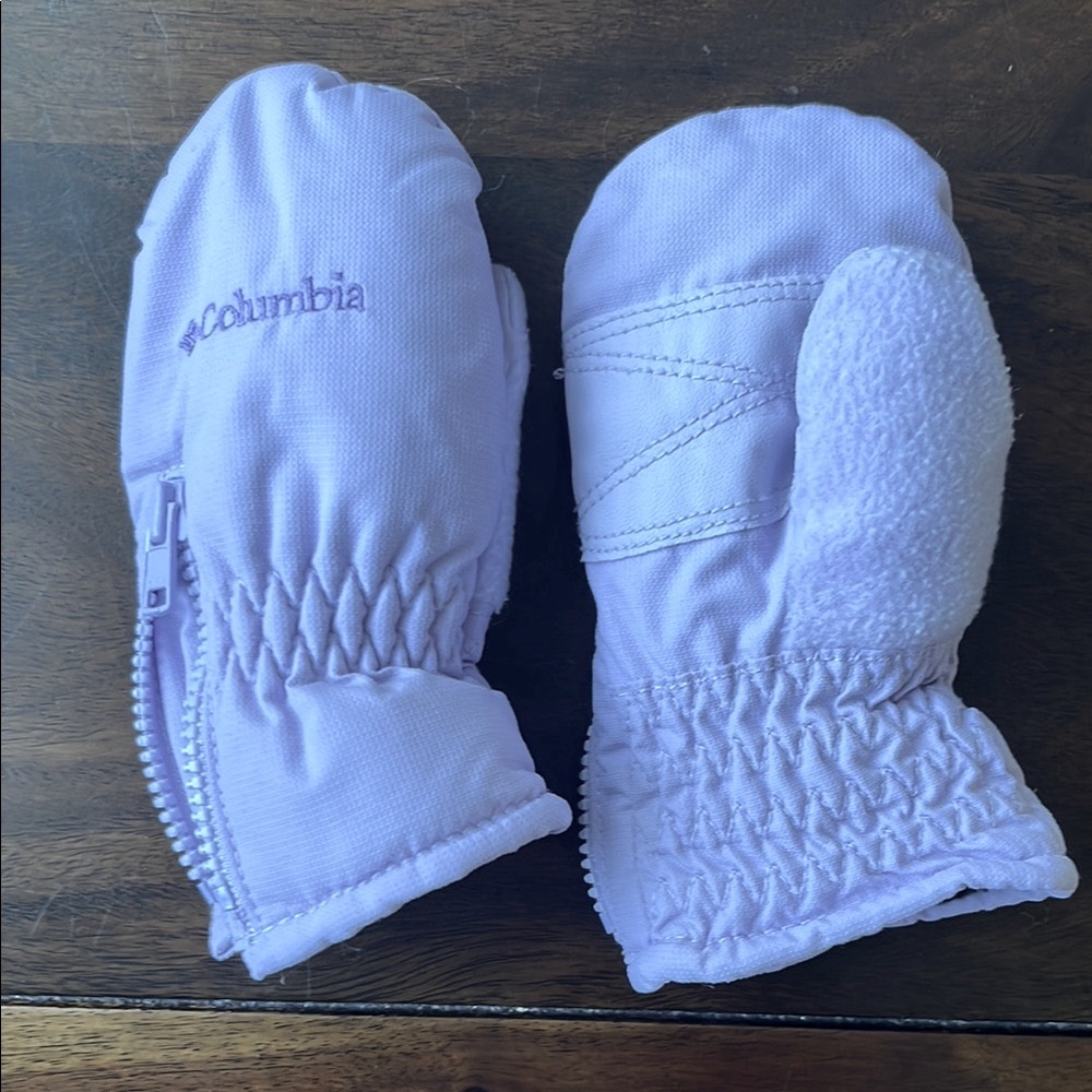 Columbia Kids' Purple Mittens